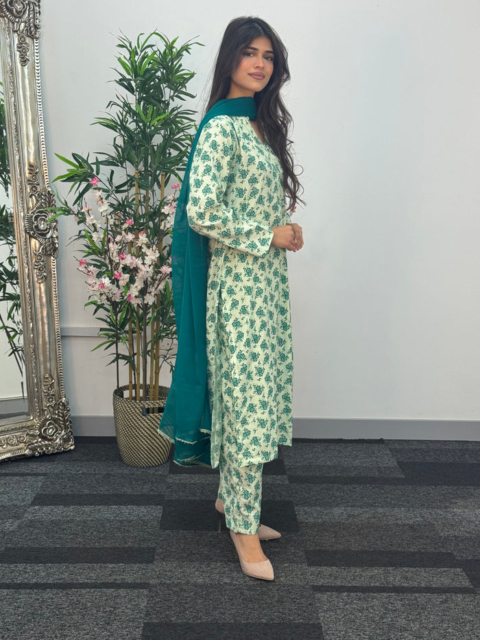 Daily Wear - Printed Khaddar -