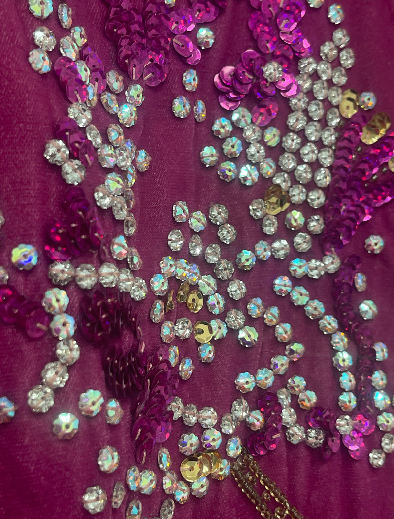 Sharbat - Hot Pink - Velvet