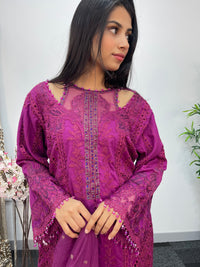 Maria B Inspired - Luxury Lawn 25 -