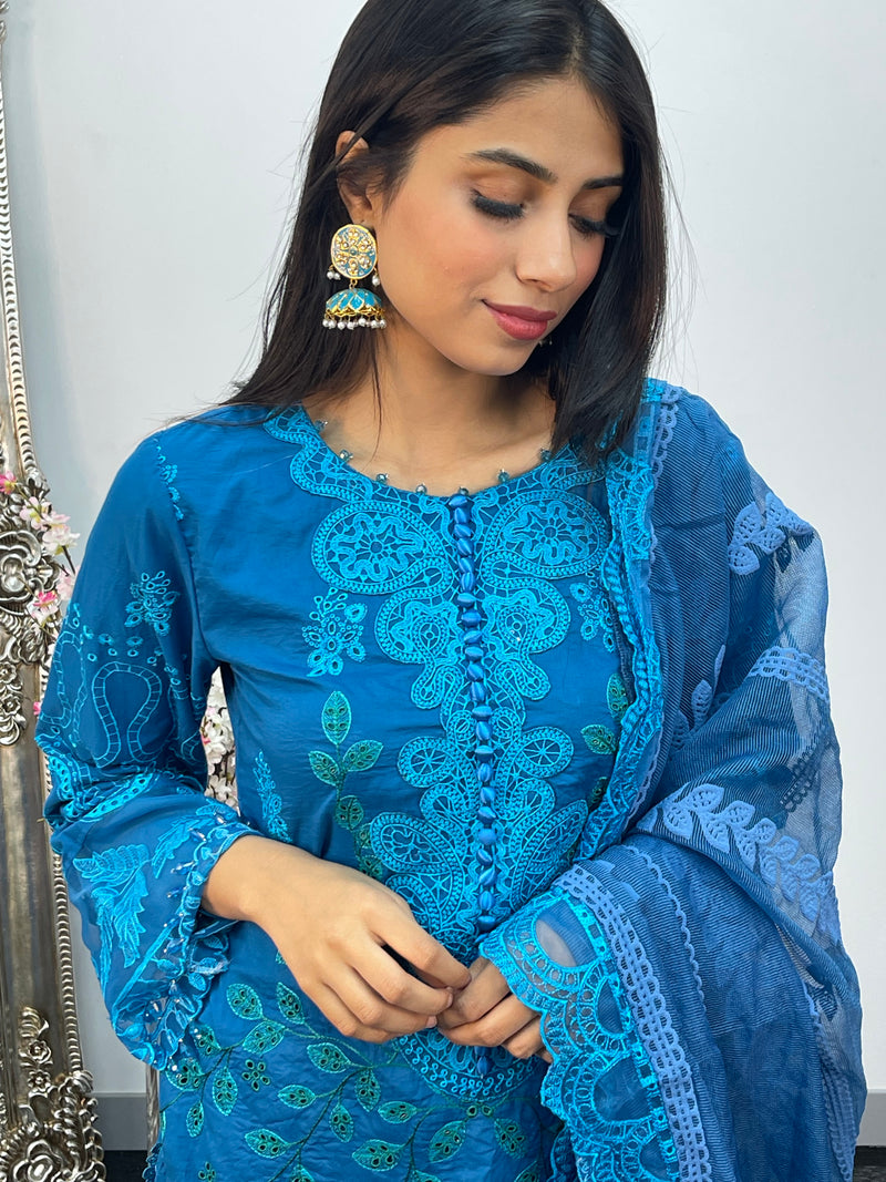 Maria B Inspired - Luxury Lawn 25 -