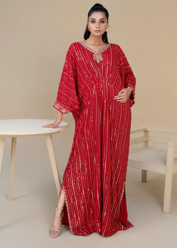 Kaftan - Chiffon Sequin Kaftaan