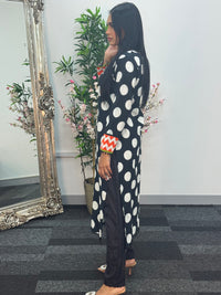 Limelight Original printed Polka- Khaddar - AE