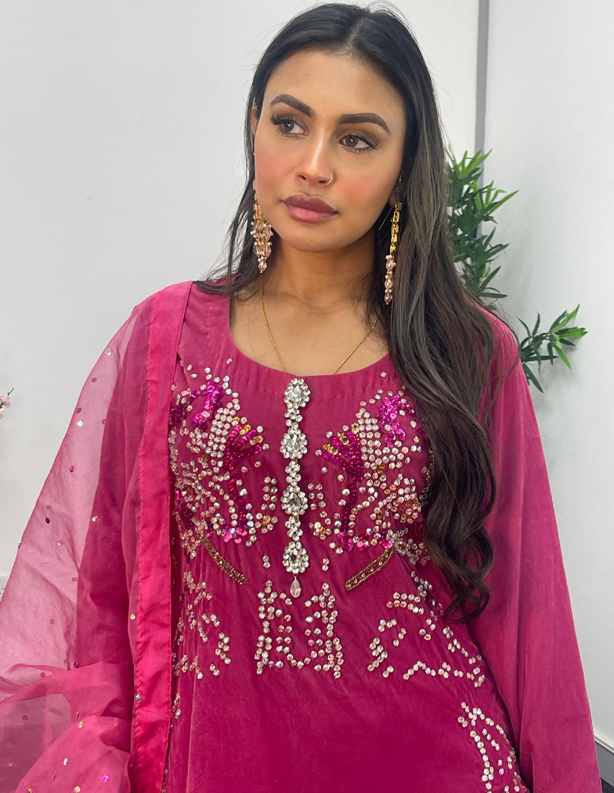 Sharbat - Hot Pink - Velvet