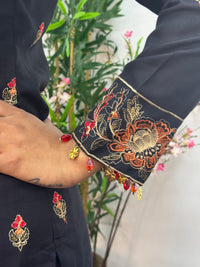 Black Multi Karandi -S