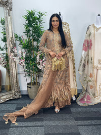 Mala - cutdana - brown - A