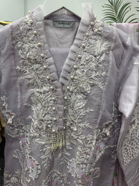 Maria B Luxury Lawn - 2026 - Lilac