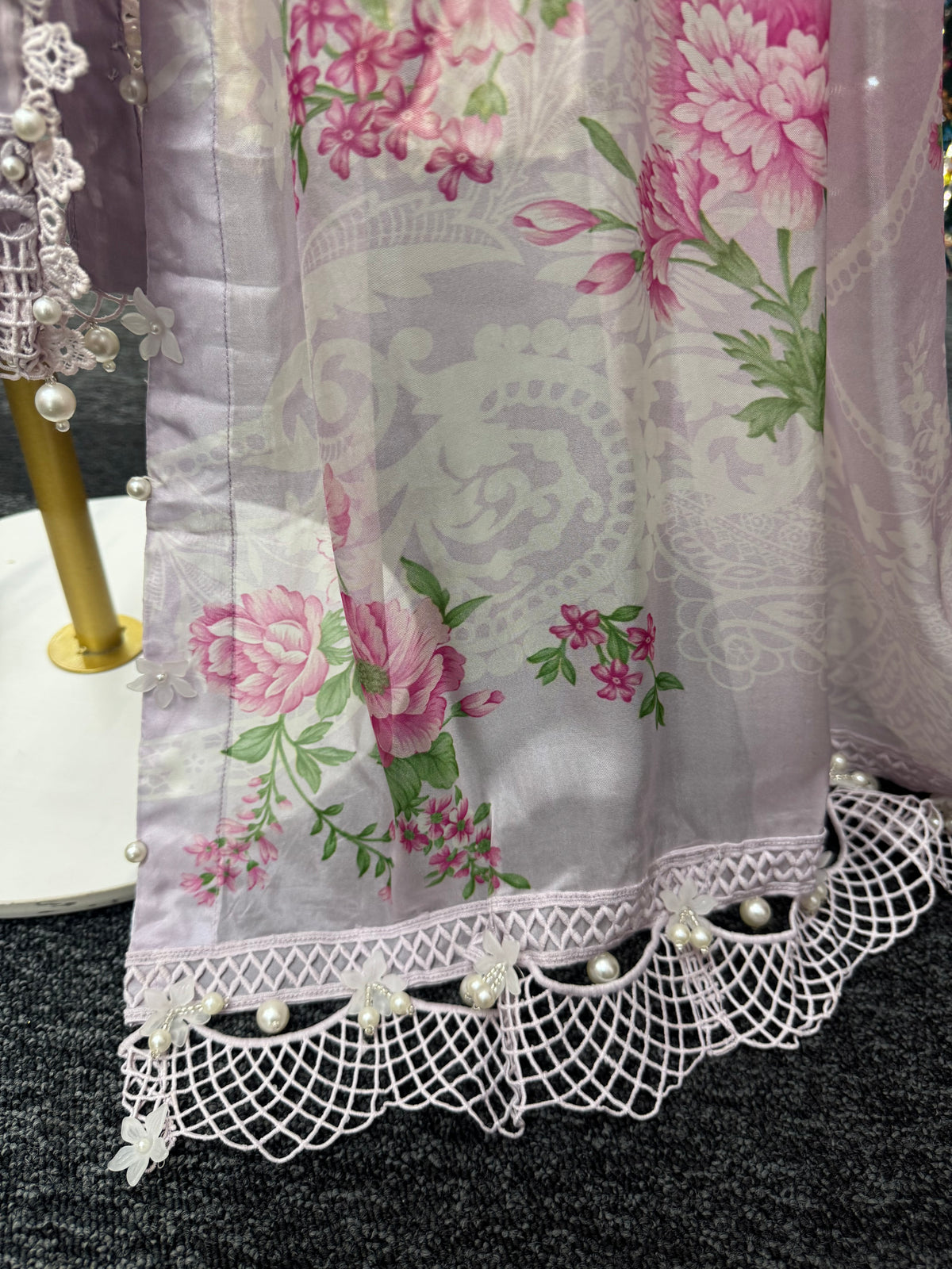 Maria B Luxury Lawn - 2026 - Lilac