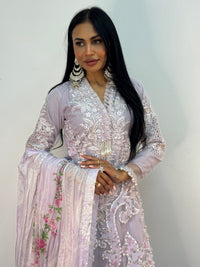 Maria B Luxury Lawn - 2026 - Lilac