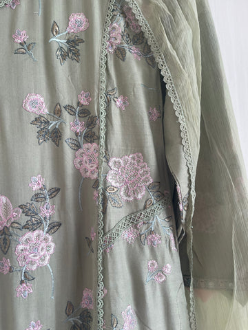 Linen - Embroidered - Winter- ANU