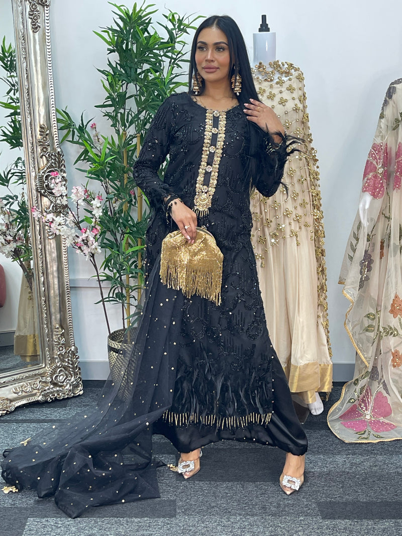 Mala - cutdana - Black - A