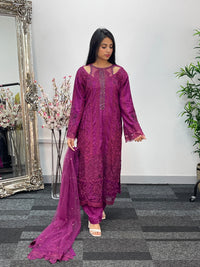 Maria B Inspired - Luxury Lawn 25 -
