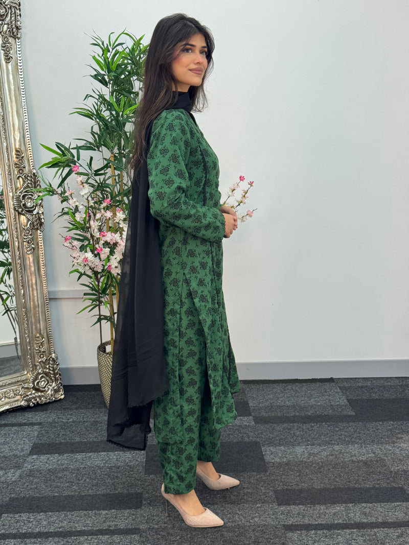 Daily Wear - Printed Khaddar -