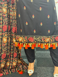Black Multi Karandi -S