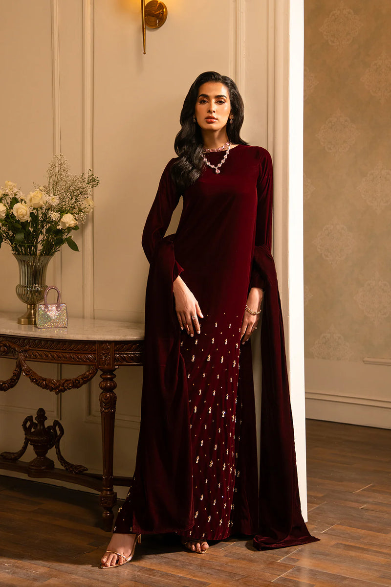 Lulusar - Kesheir Dress - Maroon