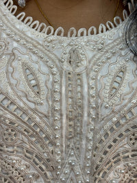 Maria B Luxury Lawn - 2026 - White