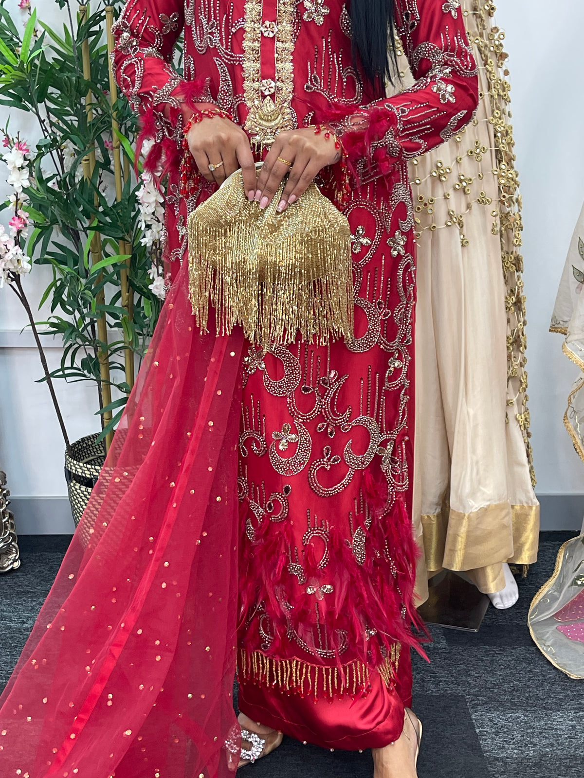 Mala - cutdana - Red - A