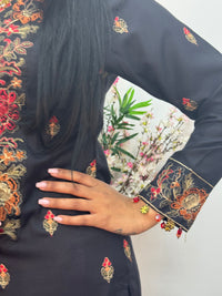 Black Multi Karandi -S