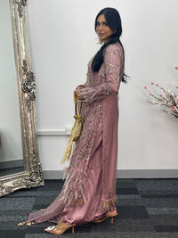 Mala - cutdana - lilac pink - A