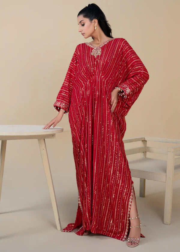 Kaftan - Chiffon Sequin Kaftaan