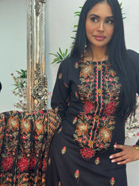 Black Multi Karandi -S
