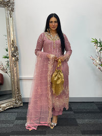 Payal - cutdana - pink