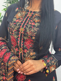 Black Multi Karandi -S