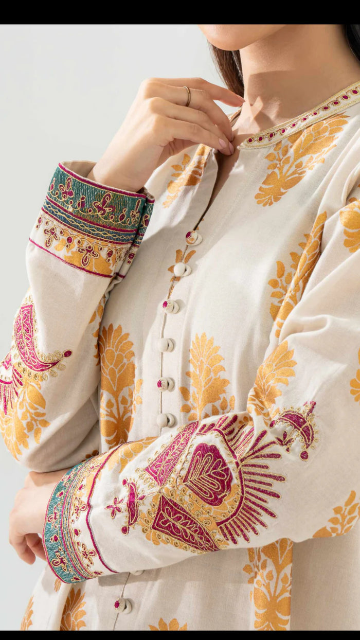 Limelight Original embroidered- Khaddar