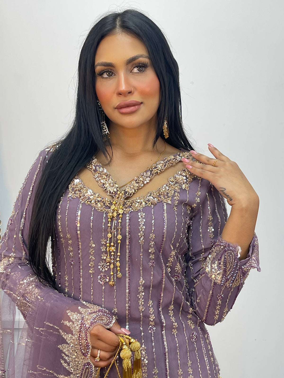 Payal - cutdana - Purple Lilac