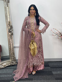 Mala - cutdana - lilac pink - A