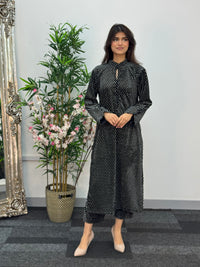 Polka Dots - Shaneel Velvet Daily Wear