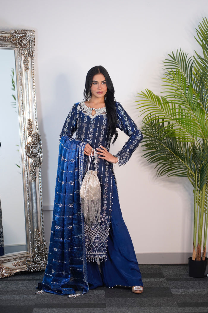 Choori - cutdana - Navy