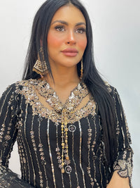 Payal - cutdana - Black
