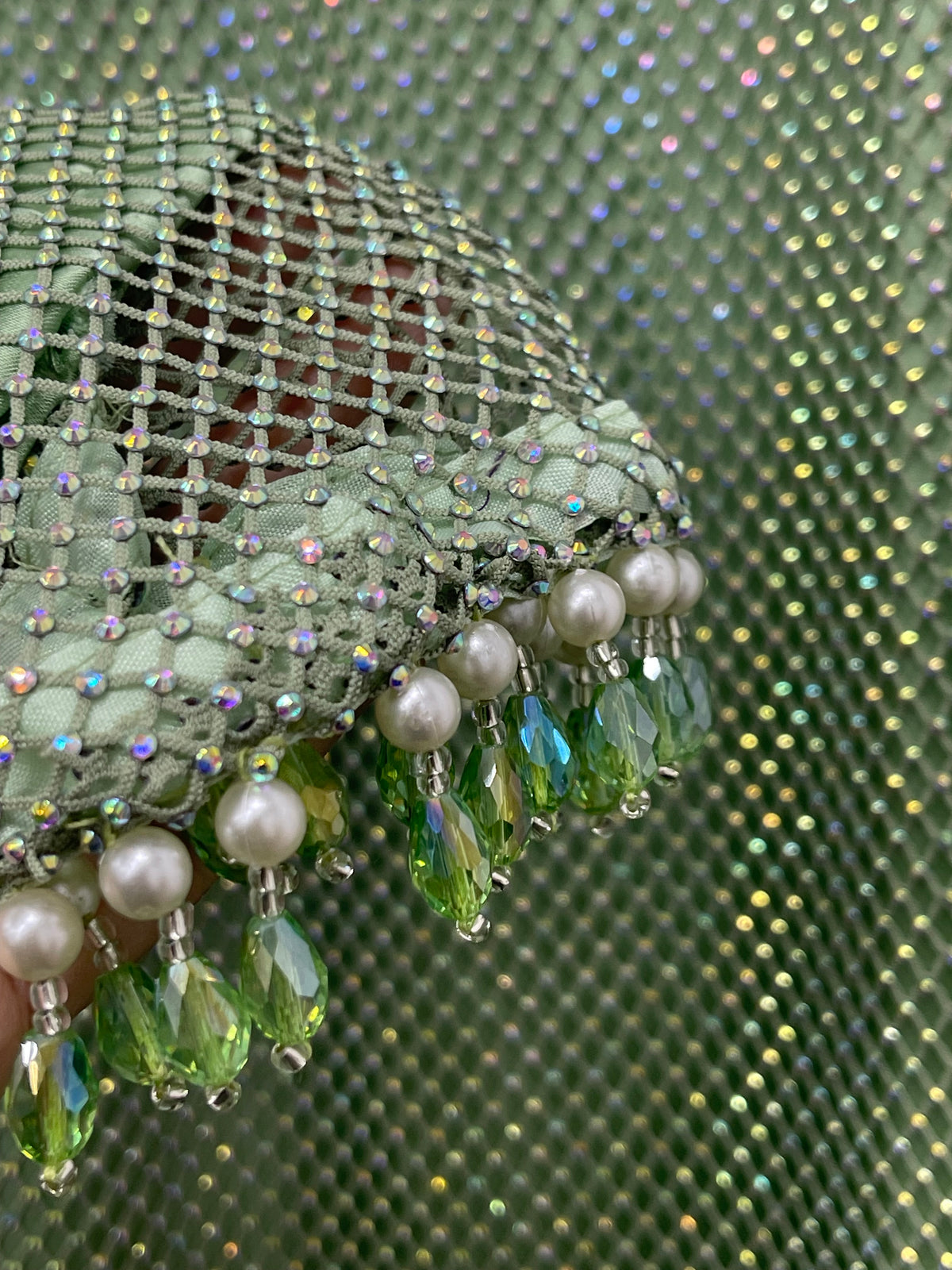 Fish Net - Mint Green -