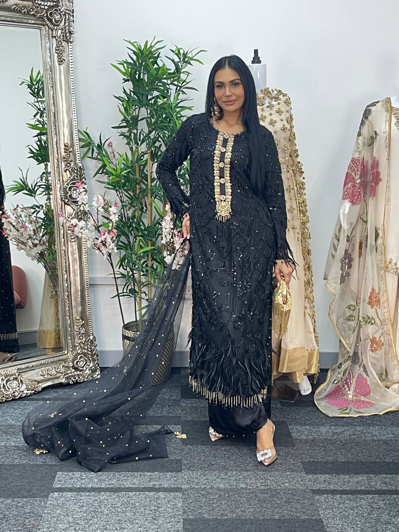 Mala - cutdana - Black - A