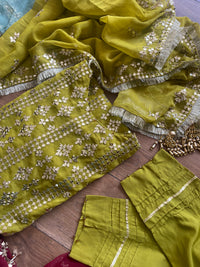 50 inches long Shirt  “Bling Bling Dhaani Green”