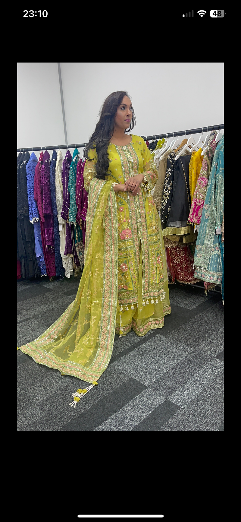 Nimbu - MNR  yellow Sharara outfit