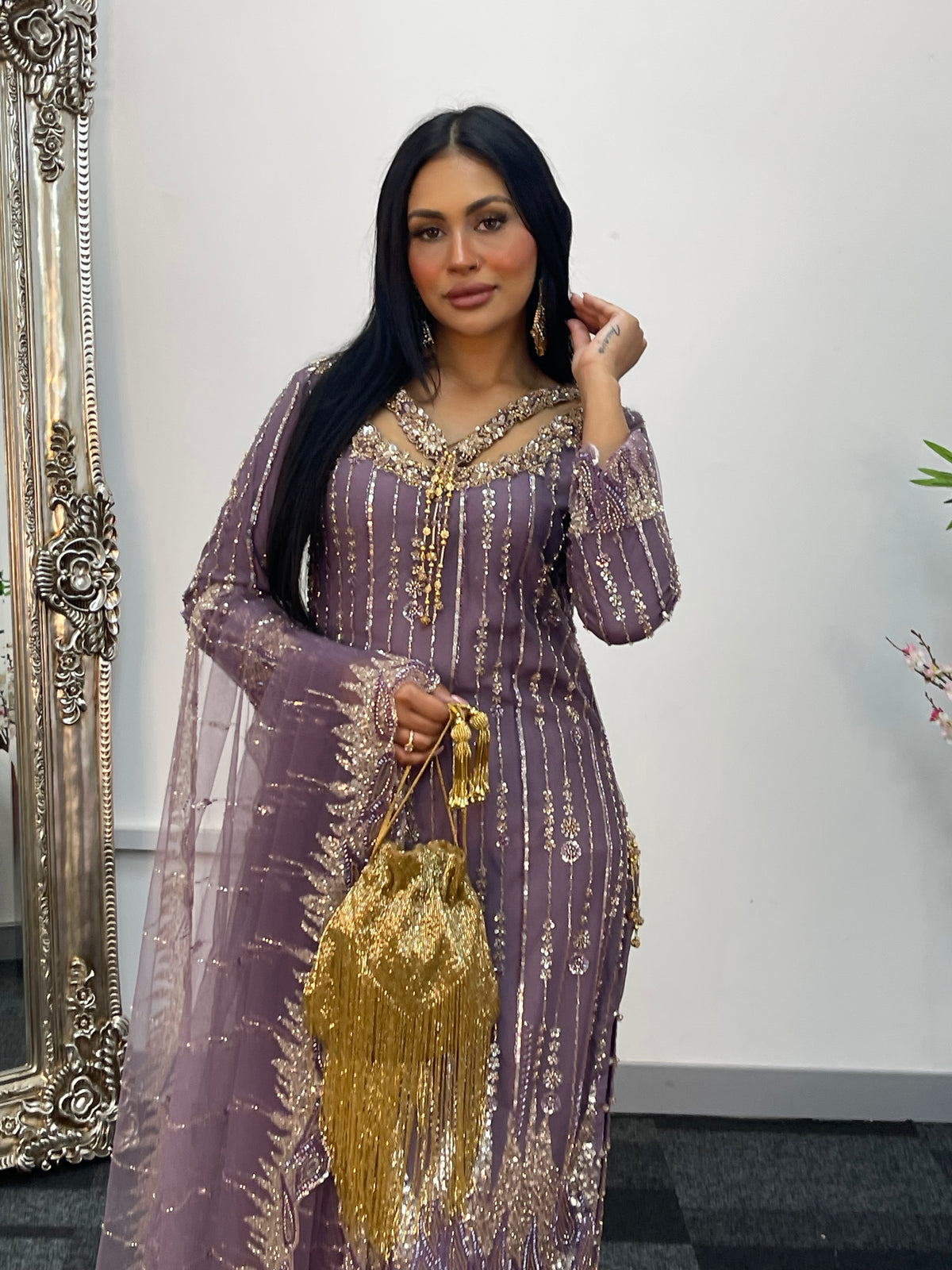 Payal - cutdana - Purple Lilac
