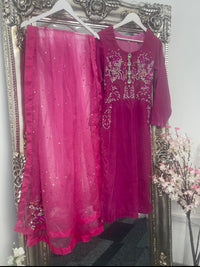 Sharbat - Hot Pink - Velvet
