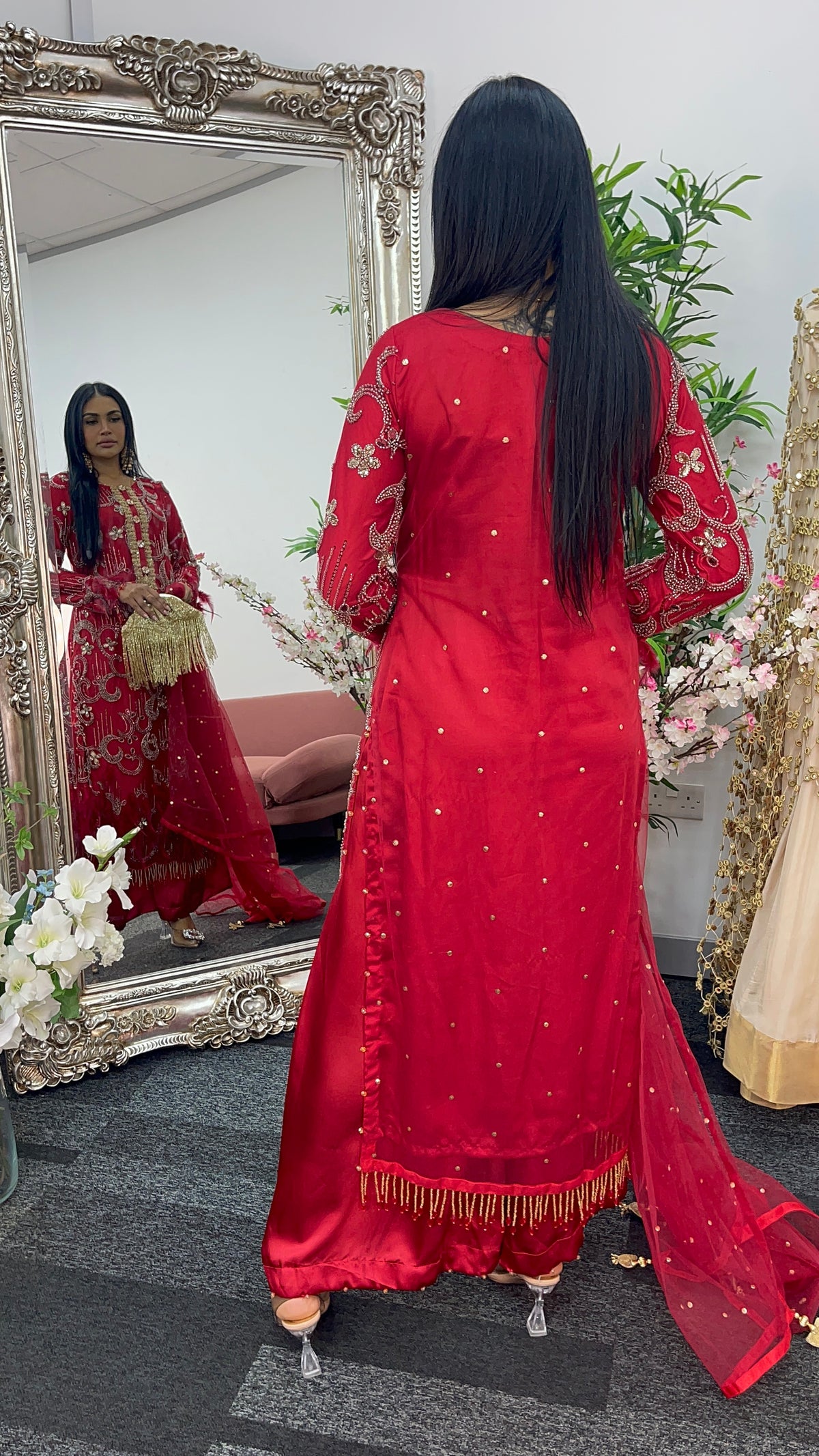 Mala - cutdana - Red - A