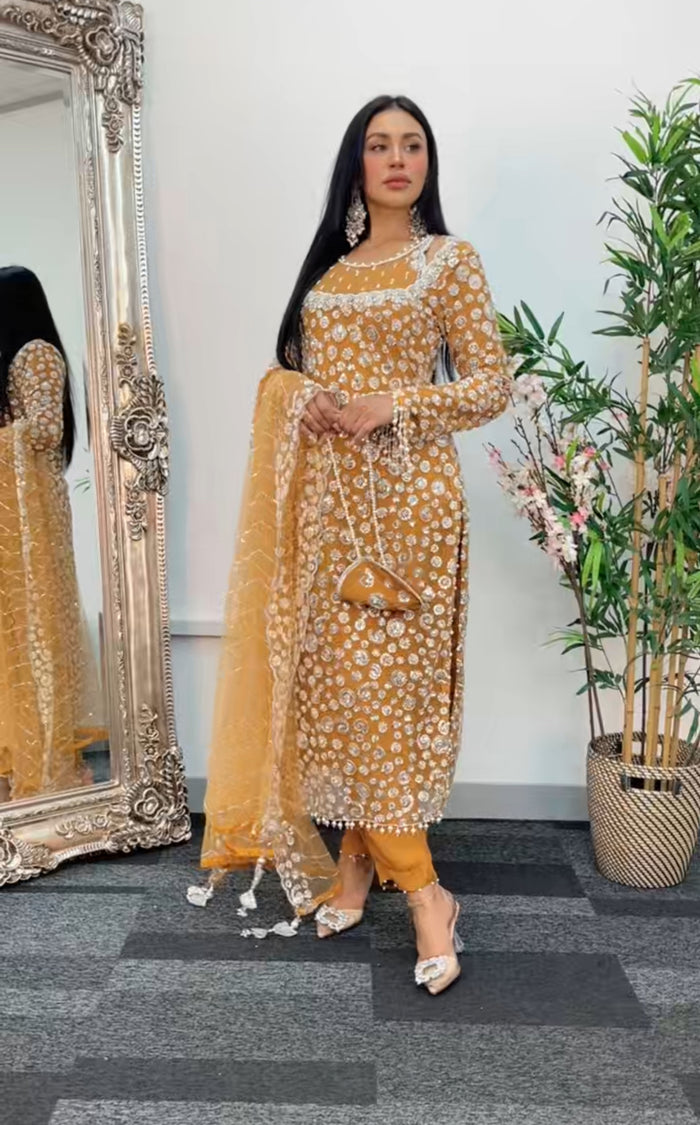 Baali - cutdana - Yellow Mustard Bali -