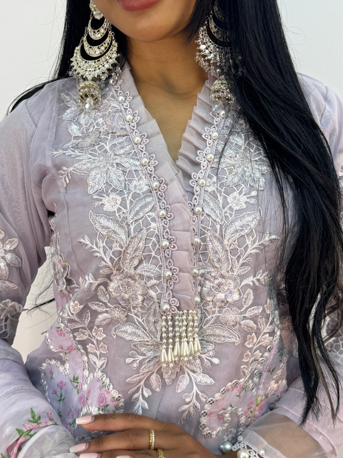 Maria B Luxury Lawn - 2026 - Lilac