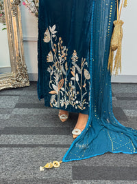 (Preorder 4 weeks) Ayeza - Velvet Teal -