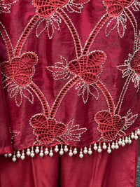 Kangan - cutdana - Maroon - Y