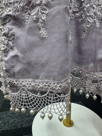 Maria B Luxury Lawn - 2026 - Lilac