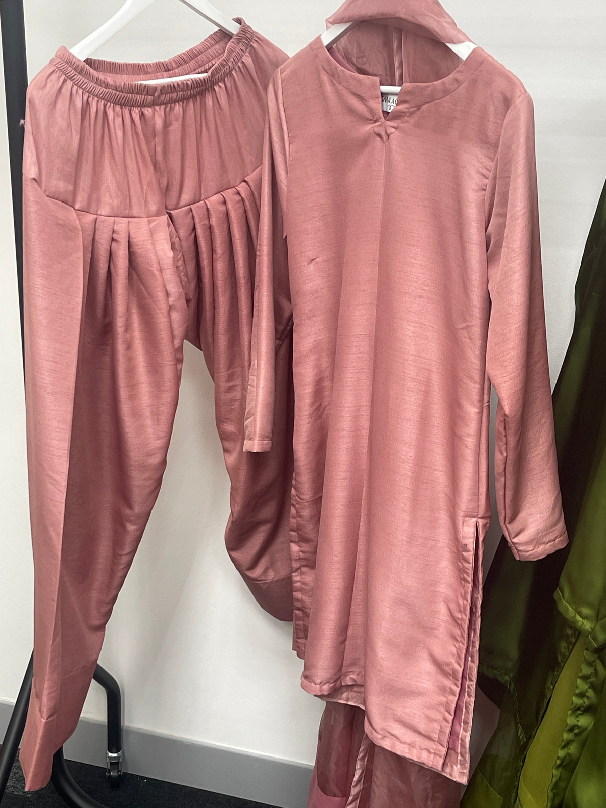 Saba - Farshi Shalwar - dusty pink -P