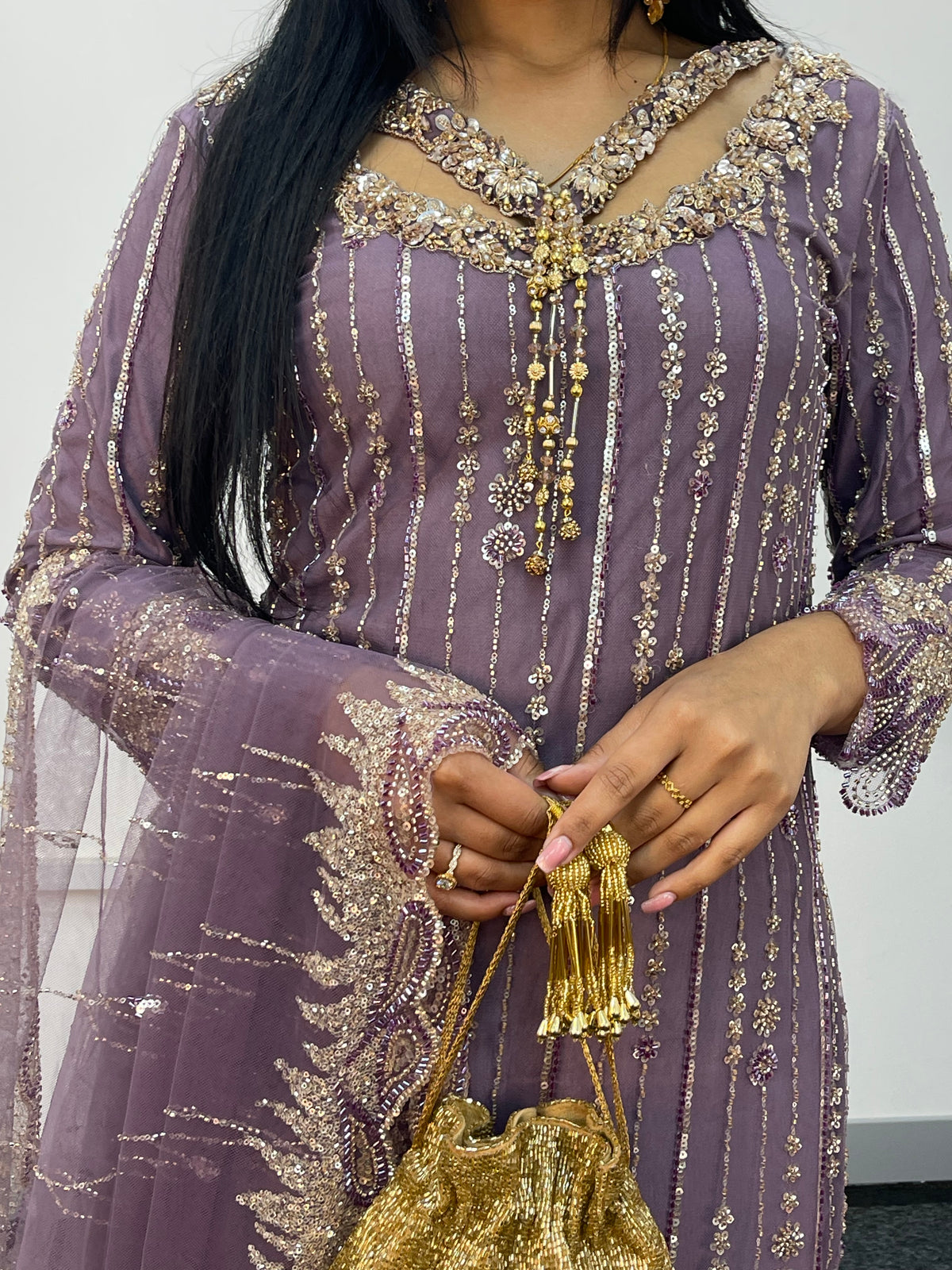 Payal - cutdana - Purple Lilac