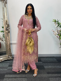 Payal - cutdana - pink