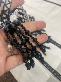 Monochrome - Black & White Chiffon-