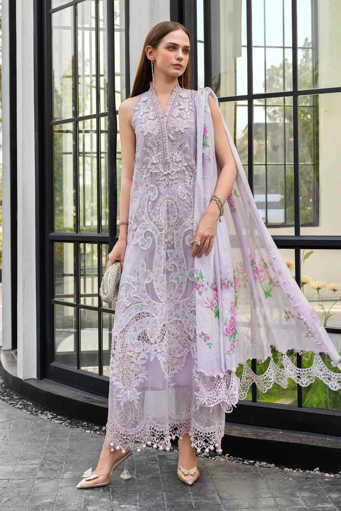 Maria B Luxury Lawn - 2026 - Lilac