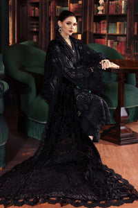 Maria B Luxury Velvet - Black -